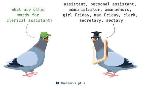 clerical assistant synonyms.
